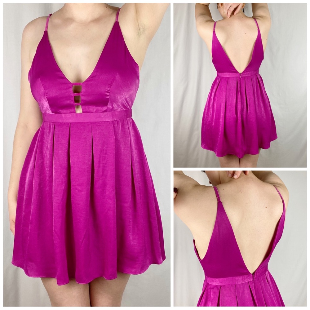 Free People Gabby's Party all night pink dress